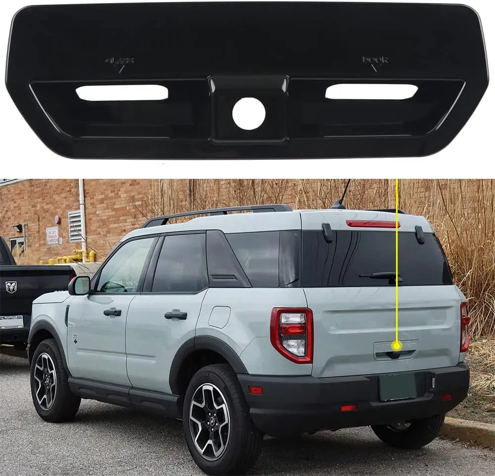

For Ford Bronce Sport CX430 4 Door 2021-2025 Car Exterior Accessories Tailgate Door Handles Cap Bowl Cover Trim ABS 1pc