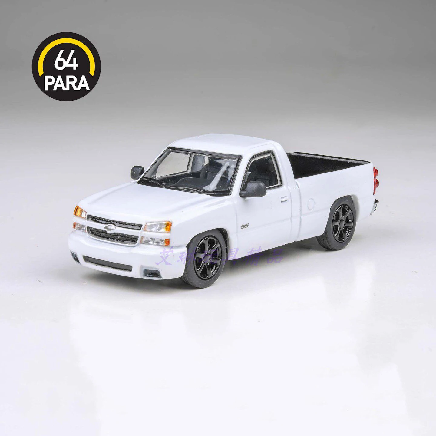 

PARA 1:64 Silverado SS Clone Cateye 2006 Alloy Car Diecasts & Toy Vehicles Car Model Miniature Scale Model Car For Children