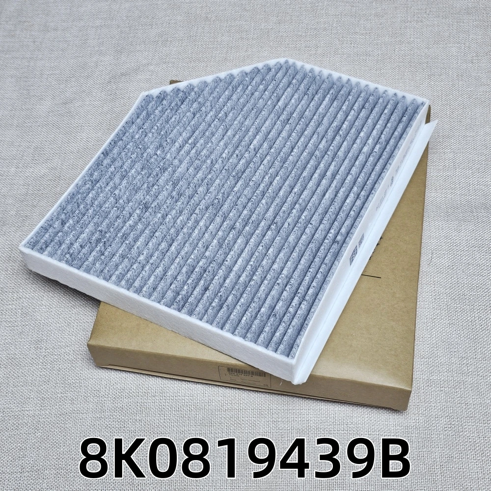Filtro de Aire de Cabina con Carbón Compatible con Audi A4L Q5 A5 S5 Porsche Macan, Filtro Interno de Aire Acondicionado 8K0819439B, Piezas de Automóvil