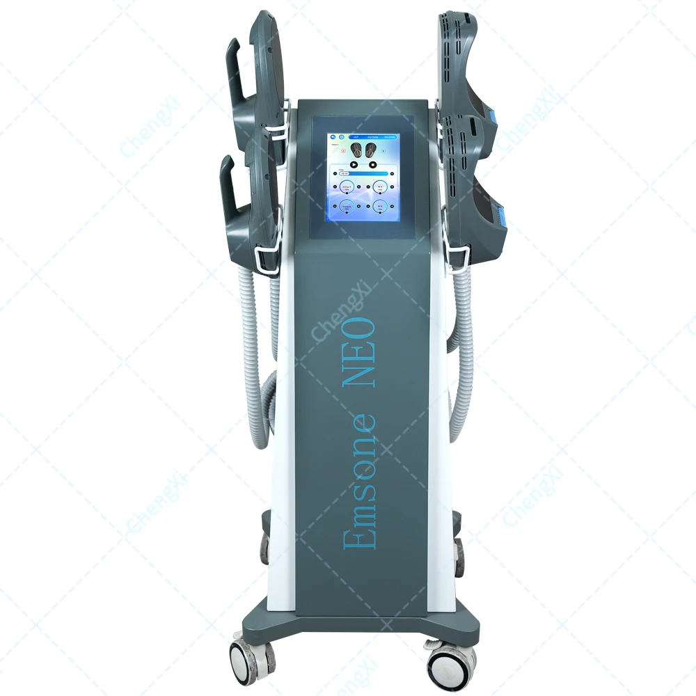 Emsone NEO Lichaamsvormende Machine 4-handgrepen + Rf Lichaamsvormende Schoonheid Draagbare Elektrische Spierstimulator Ems Lichaamsvormgeving