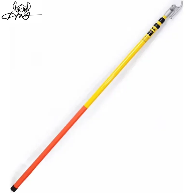 High Voltage Telescopic Glass Fiber Insulating Hot Stick Red Yellow 3-15m Retractable for Power Stations and Transmission