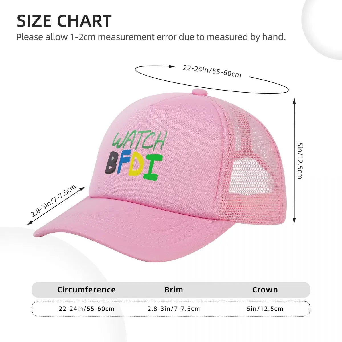 Watch Bfdi Mesh Baseball Caps Snapback Fashion Baseball Hats Breathable Casual Casquette Outdoor Unisex