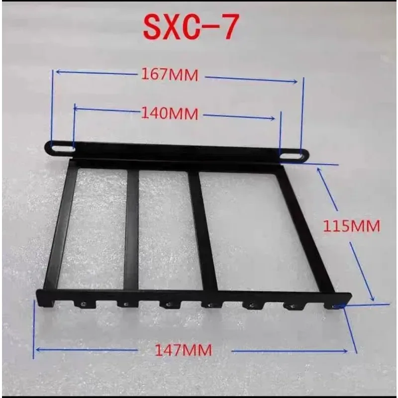 graphics card mounting bracket compatible with  two ho le four hol e seven ho le nine hole