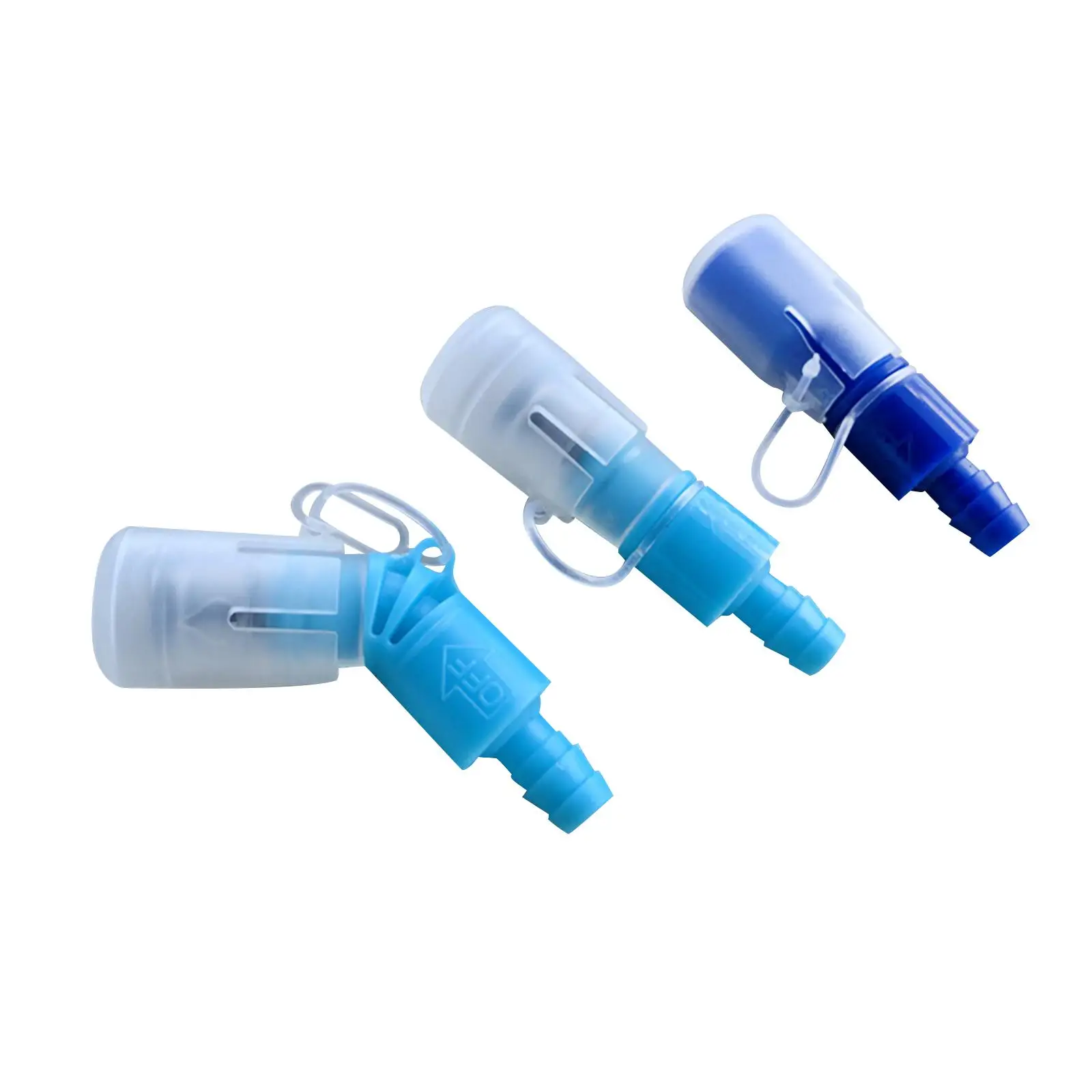 Dustproof Bite Valve Mouthpiece TPU Water Outlet Tube Nozzle with Shutoff Switch for Hydration Backpack Cycling Hiking