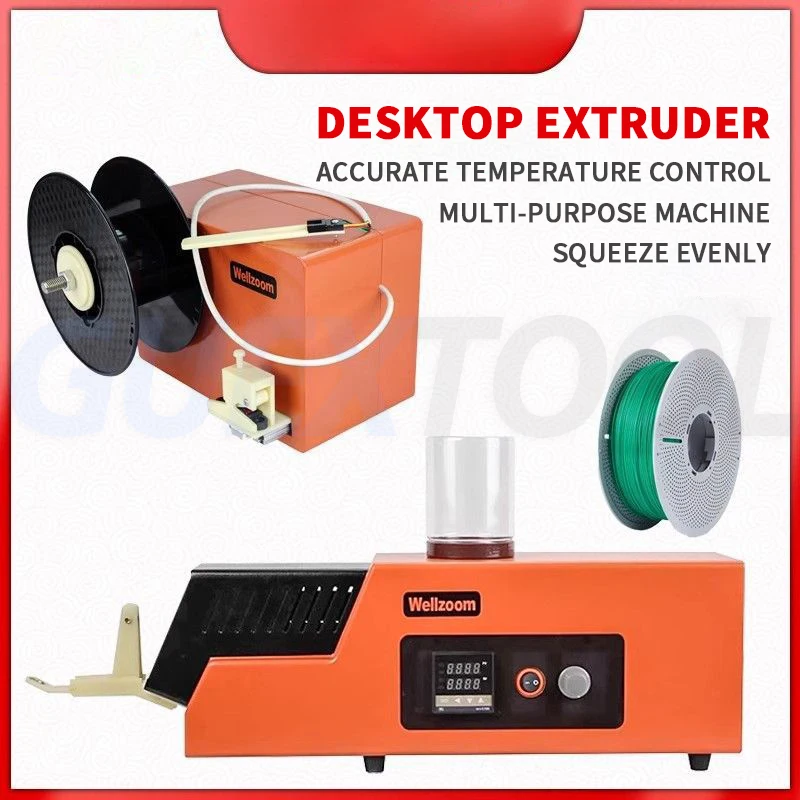 Desktop 3D Printing Consumables Extruder Machine PE PP PVC ABS PC PET PEEK Extruder Thermoplastic Processing And Molding Machine