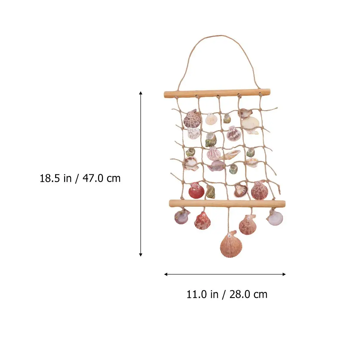 

Shell Hanging Ornaments Decor Baby Room Party Wall Hanging Mediterranean Home Seashells Curtains Reusable