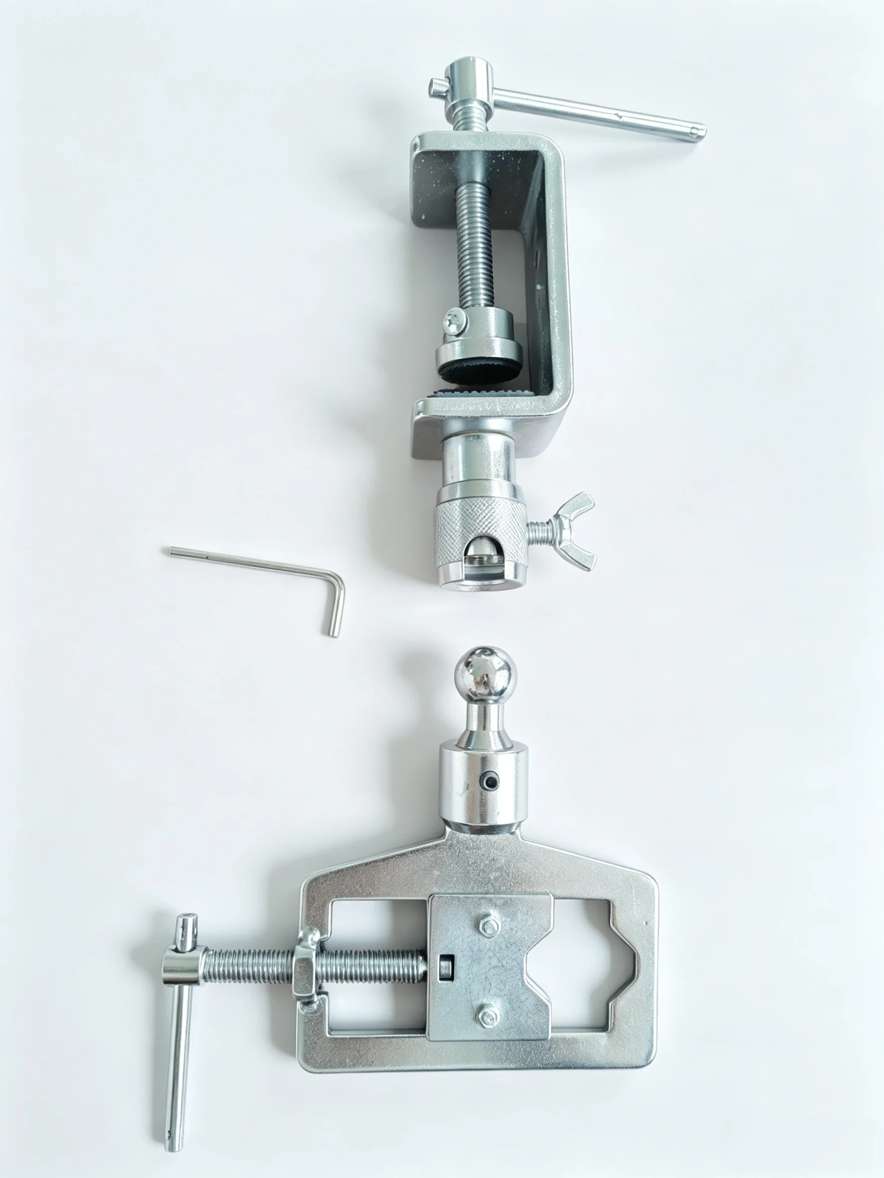 LISHI Original Practice Clamp Tool Metal Alloy Adjustable Locksmith Vise Clamp with Softcover for Training And Locksmith Work