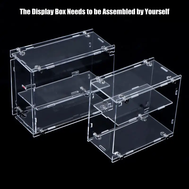 

Assembled Acrylic Display Box for 1/64 Size MiniGT Tomica Models, Dust Proof