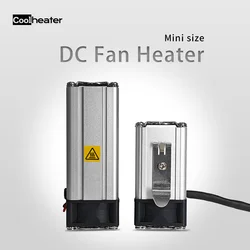 Hot Sale DC 24v Aluminum Alloy Industrial Air Fan Heater for Cabinet