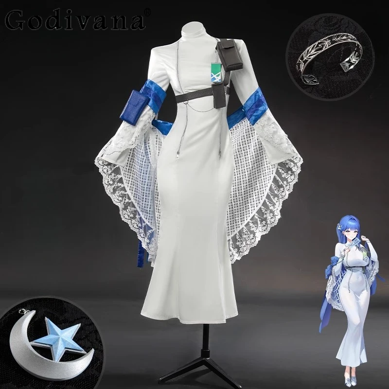 

Evening Sexy Dress Set Women The Goddess of Victory Cosplay Costume Clothes Girls Game Halloween Party Comic Con Dress