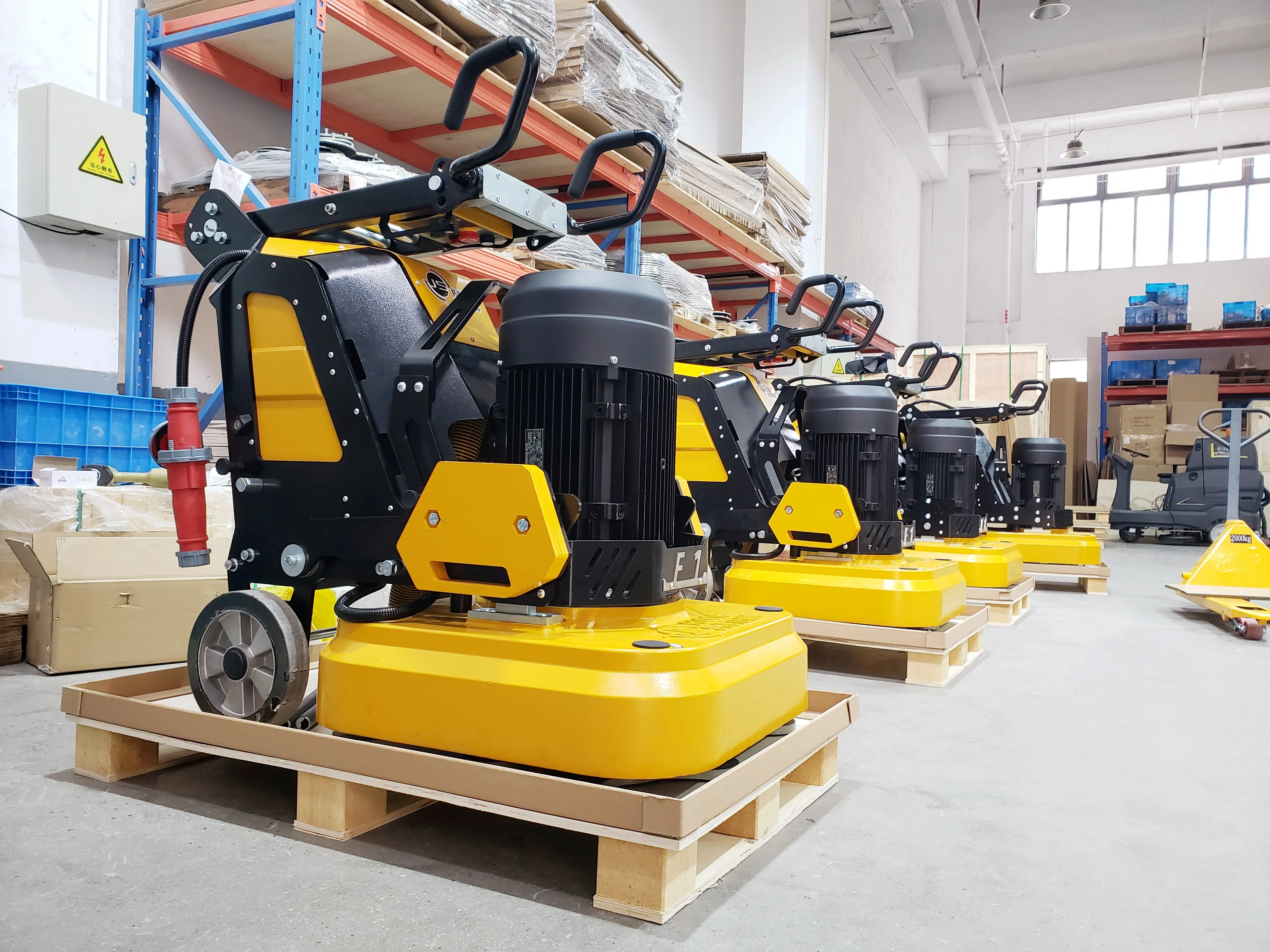 380V/220V/480V JS F1 High Efficiency Concrete Floor Grinder 20HP 700mm Automatic for Polishing