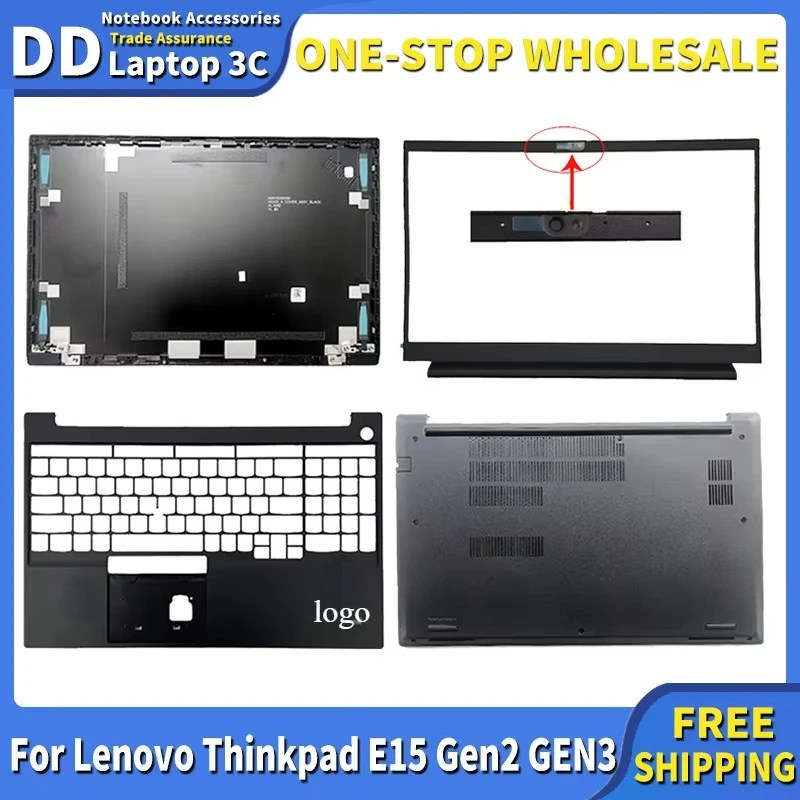

NEW For Lenovo Thinkpad E15 Gen2 GEN3 LCD Back Cover/Front Bezel/Palmrest/Bottom Cover Top Upper Housing Laptop Replace Cover