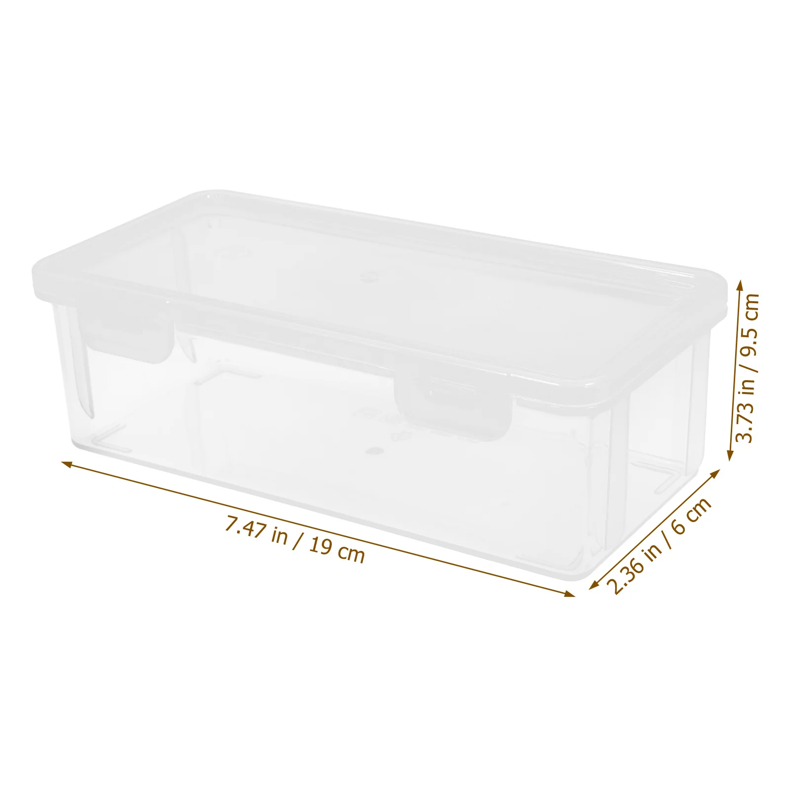 

2pcs Storage Box Pp Material Clear Airtight Lid Bread Keeper For Kitchen Counter Loaf Container Organizer Breadbox For Homemade