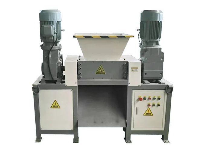 Mobile diesel Engine Double-shaft Garbage Grinder Plastic Rubber Tire Waste Grinder Tire Tire Grinder