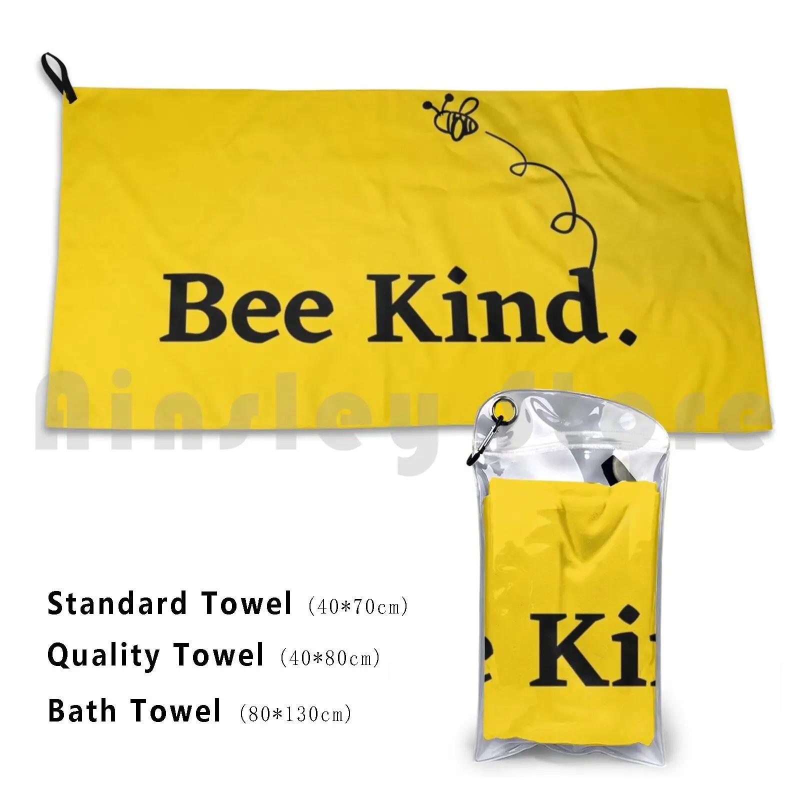 Towel Bee Kind 3038 Be Kind Kindness Bee Kind Bumblebee Anti Racism