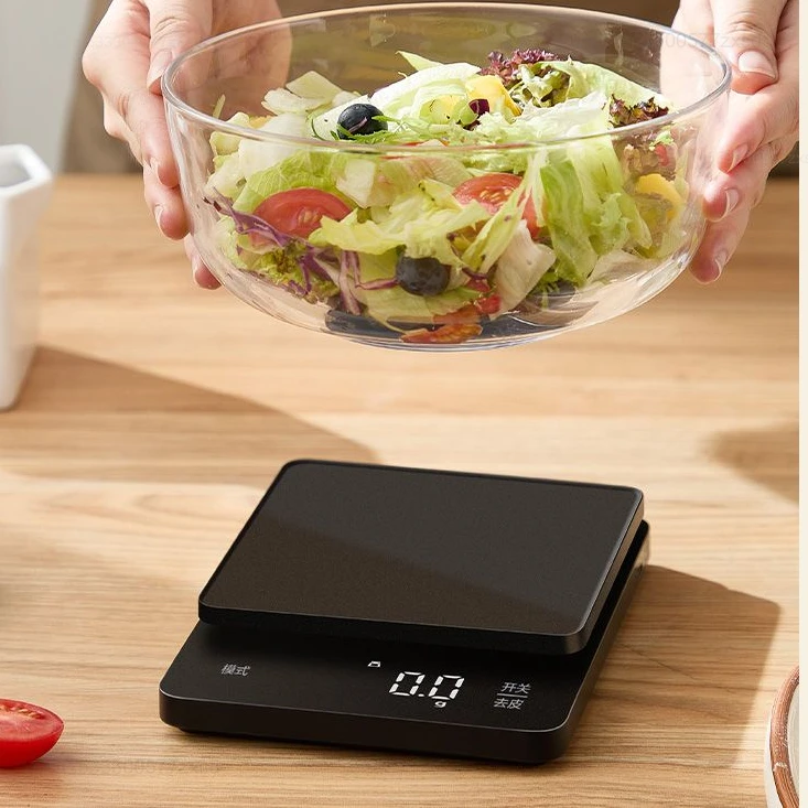 New Xiaomi SENSSUN Electronic Scale High-precision Food Scales LED Touch Screen Display Weight Rechargeable Kitchens Baking Tool