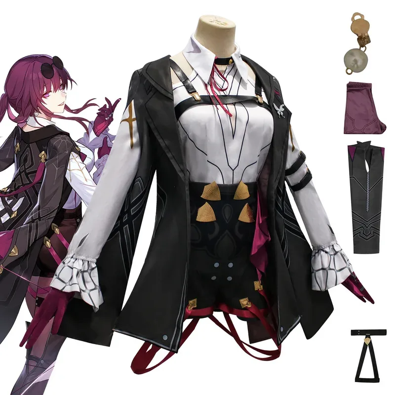 

CyKafka Косплей Аниме Игра Honkai Star Rail Костюм Женский комплект для Хэллоуина Боевой костюм Униформа Костюм для выступлений