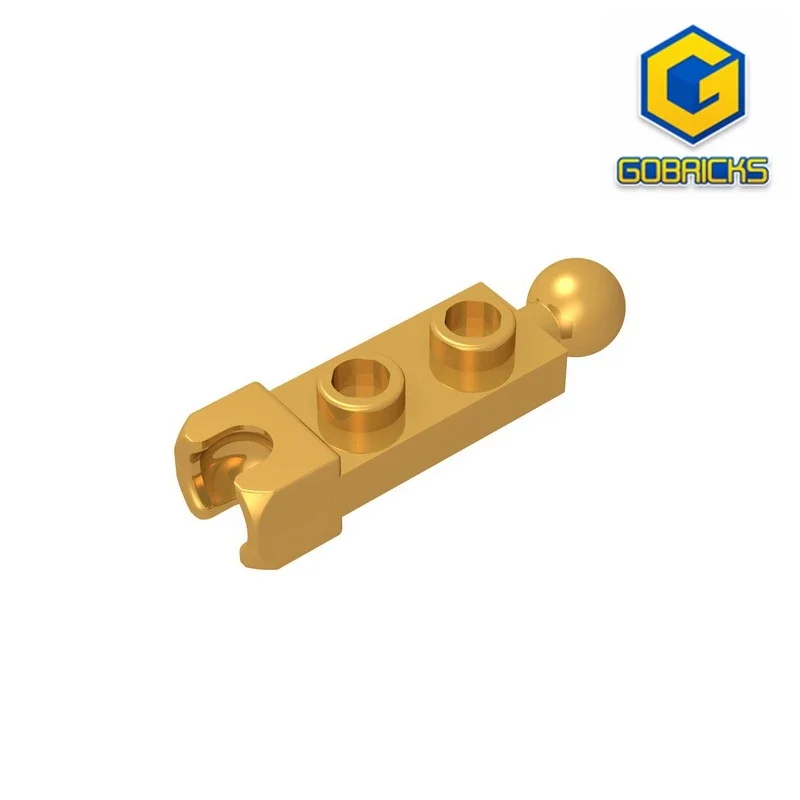 GDS-904 Plate, Modified 1 x 2 with Tow Ball and Small Tow Ball Socket on Ends compatible  with lego14419