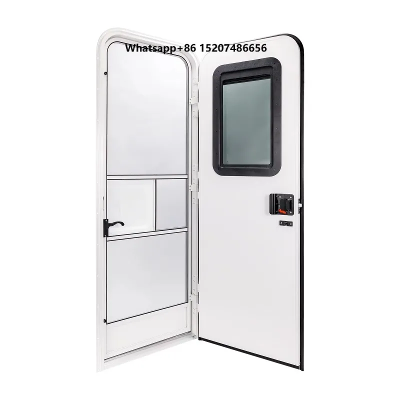 Aluminum Alloy  Entry Door Fits Cutout 24