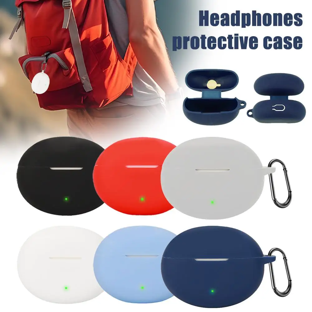 For Oneplus Nord Buds 3 Pro Earphone Protective Soft Color Silicone Protective Protective Solid Silicone P6a9
