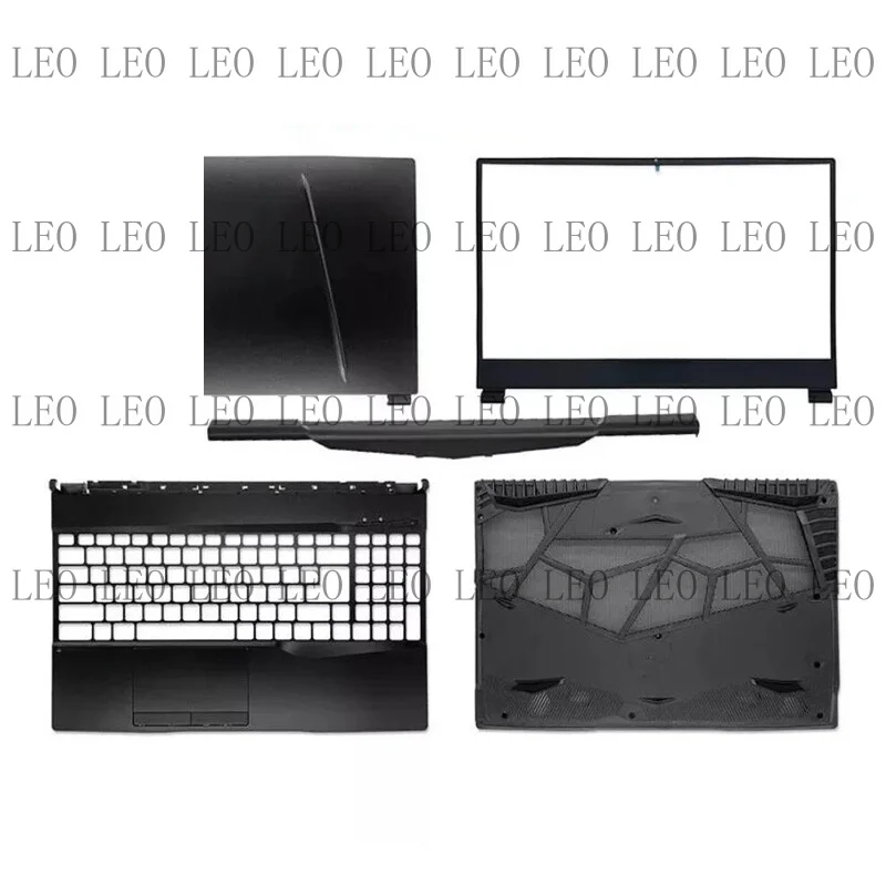 MY For MSI GP65 MS-16U1 LCD Back Cover Palmrest Bezel Bottom Case Hinge Cover