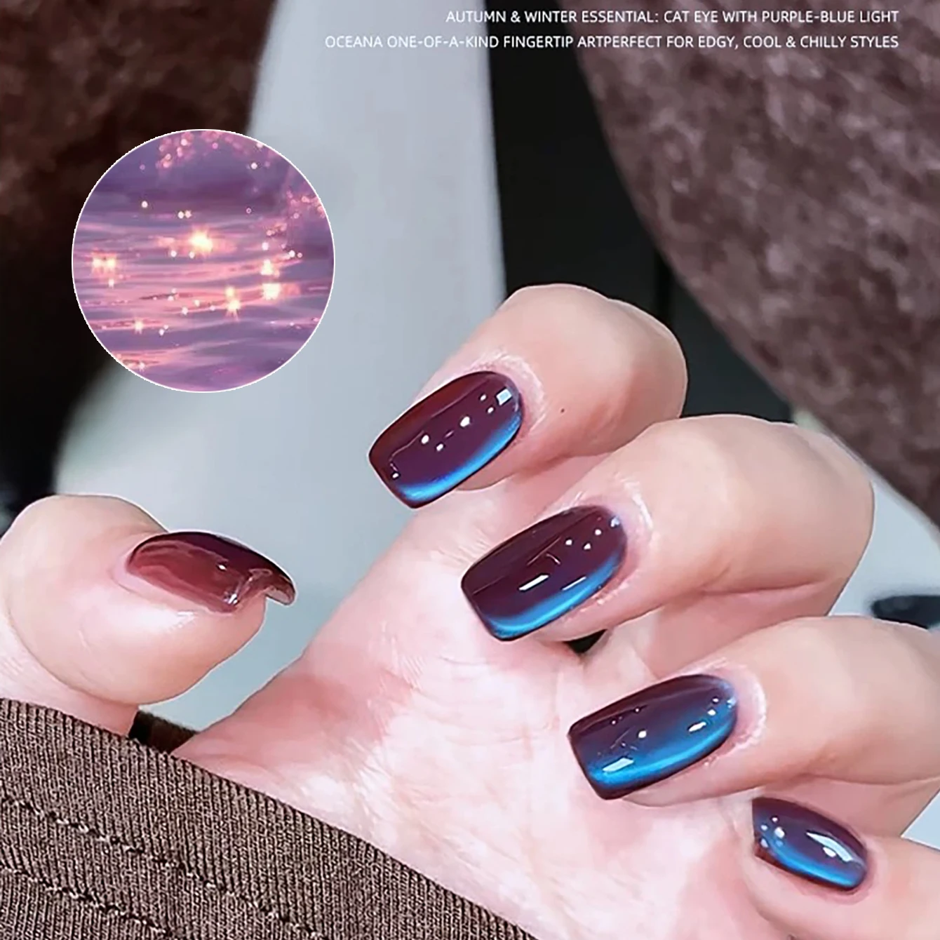 WS 10ml Blu Viola Mare Gatto Eye Gel Magnetico 2025 Nuovo Ultra Shine Semi Permanente Soak Off Gel UV Autunno Nail Art Vernice