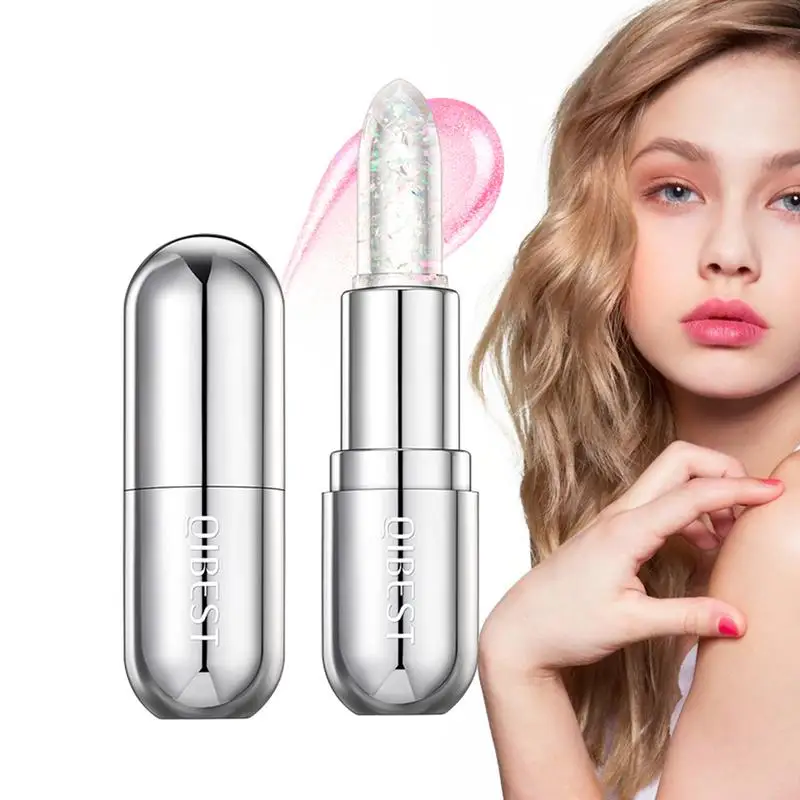 Gelei Lippenstift Hydraterende Anti-Droge Lippenbalsem Gemakkelijk Te Dragen Anti-Krakende Lippenstift Gekleurde Lip Tinten Make-Up Lipverzorging Cosmetica