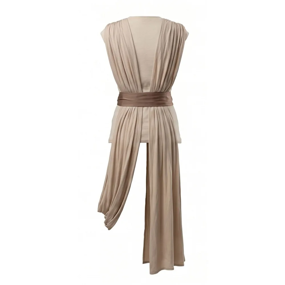 Rey Female Din Djarin Male Cosplay Costume Anime Cosplay Set Halloween PartyStagePerformanceCOS110-XXXL Soft Fabric in Star Wars - view 4