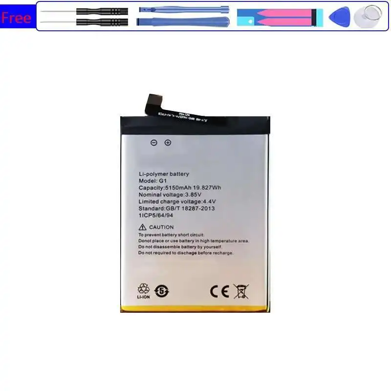 

5150mAh Mobile Phone Battery For Umi Umidigi G1 C1 Max G1Max C1Max G1 For High Capacity