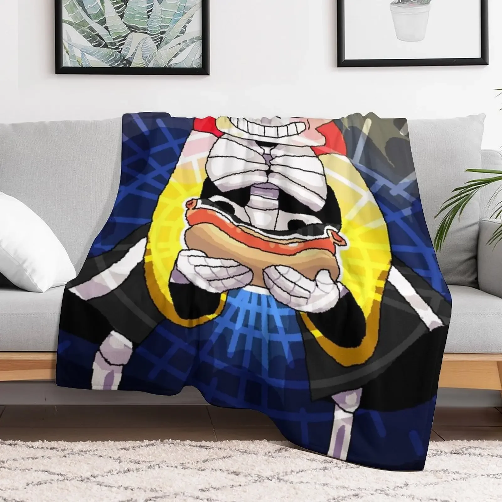 Hot Dog Sans Offers You His 'Dog Throw Blanket Furry Luxury Kid'S Blankets