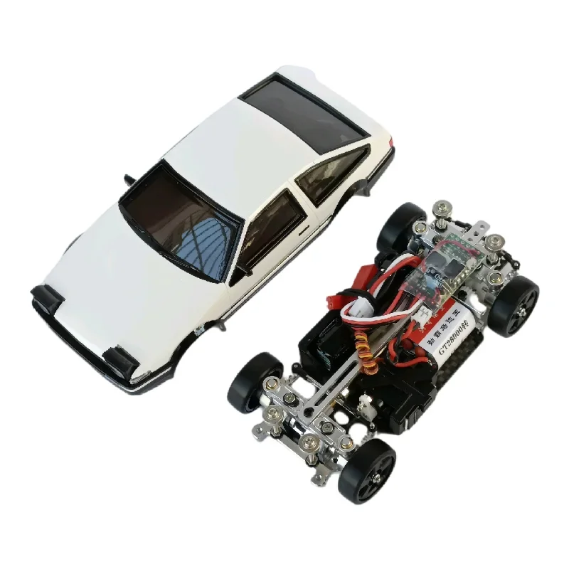 RC Drift Remote Control Car DAE86 All-wheel-drive Electric AWD RC Model Racing 1/28 Mosquito Car MINIQ8 Unassembled Kit