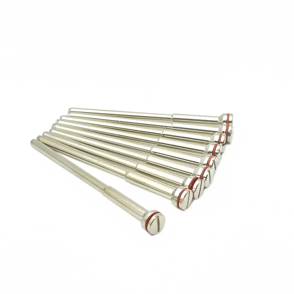 

100pcs Dental Lab Polishing Shank Diamond Disc Mandrel Rotary Tool Diameter 2.35mm For Polisher Machine Dental Mandrel