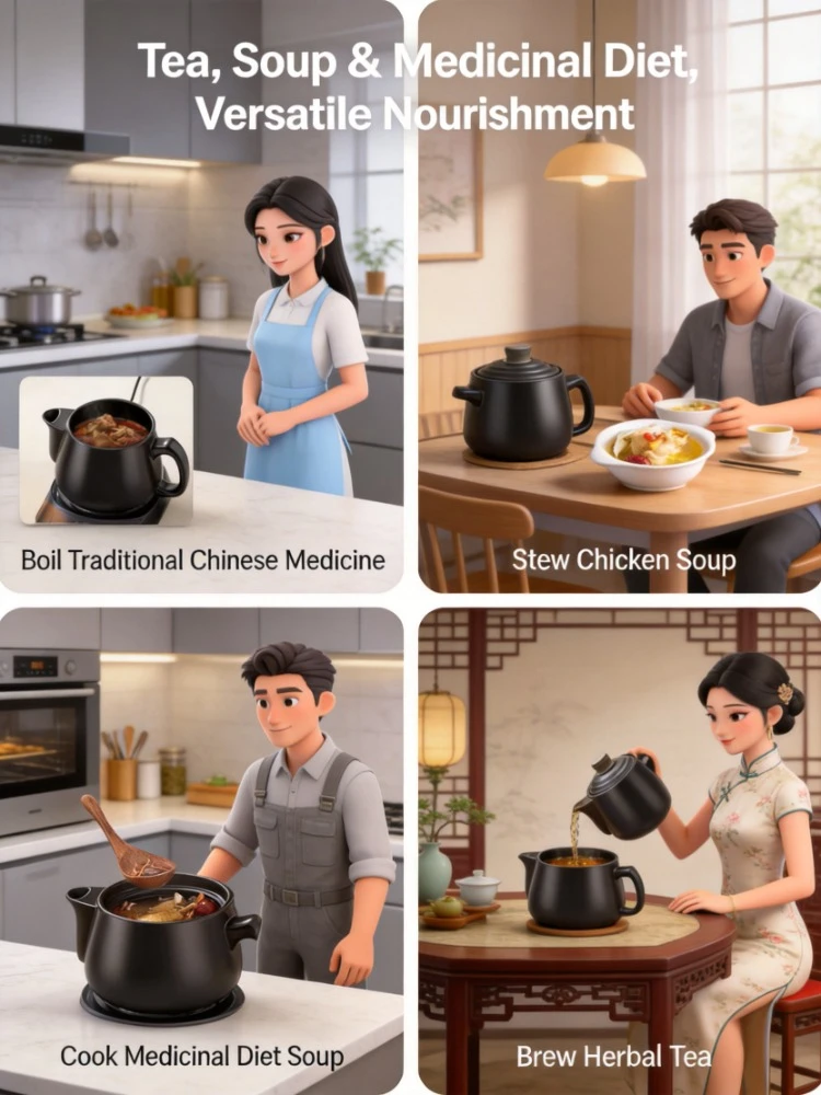 

Household Smart Electric Herbal Pot Portable Fast Heating Medicine Boiler