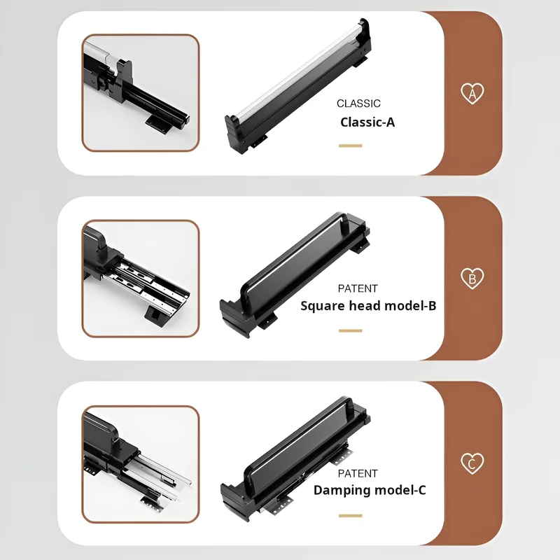 F2 خزانة قابلة للسحب قابل للسحب شماعات تلسكوبي الملبس معلقة قضيب معلق بنطلون خزانة تخزين شماعات ملابس قابلة للسحب #5