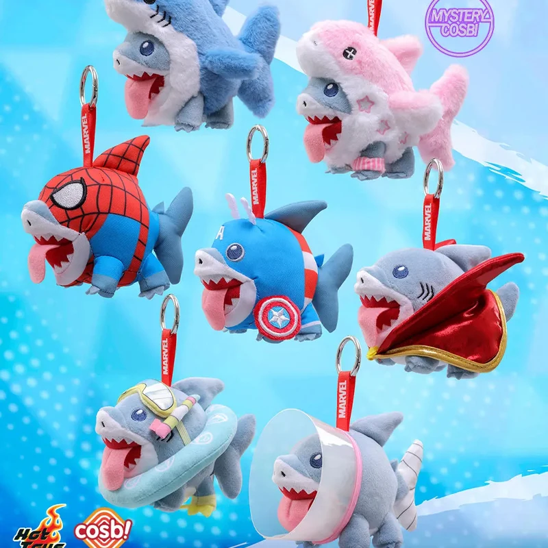 

Marvel Series Cosbi Jeff The Land Shark Blind Box Backpack Pendant Soft Comfortable Cute Doll Keychain Mystery Box Surprise Gift
