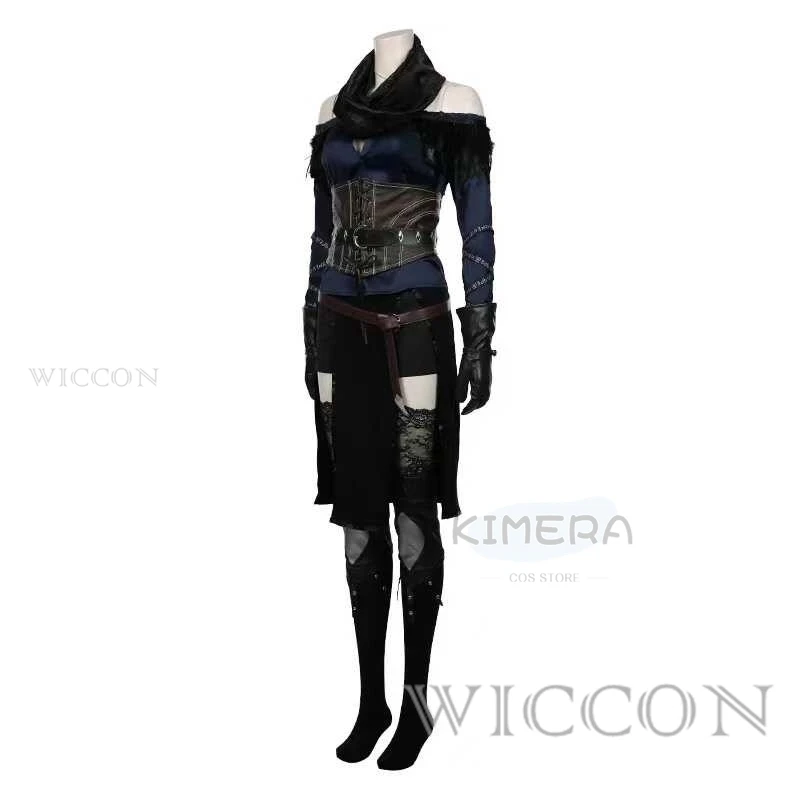 Witcher 3 Yennefer of Vengerberg Janka Jenny أزياء تنكرية لعبة الرسوم المتحركة للهالوين سراويل نسائية للبالغين بدلة Expo Outfit شعر مستعار