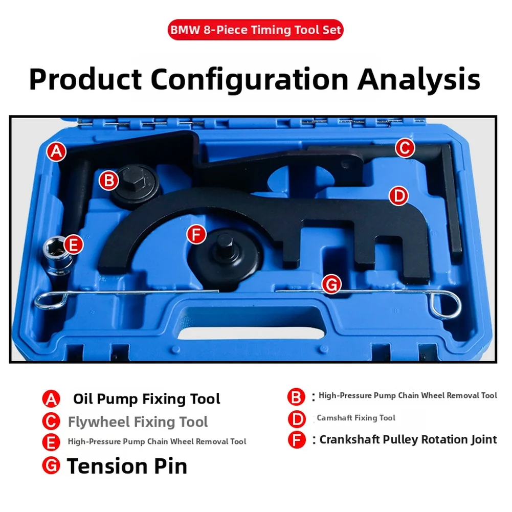 For Professional Mechanics Camshaft Timing Tool 45 Steel Construction Precise Timing Adjustment Professional Repair Use