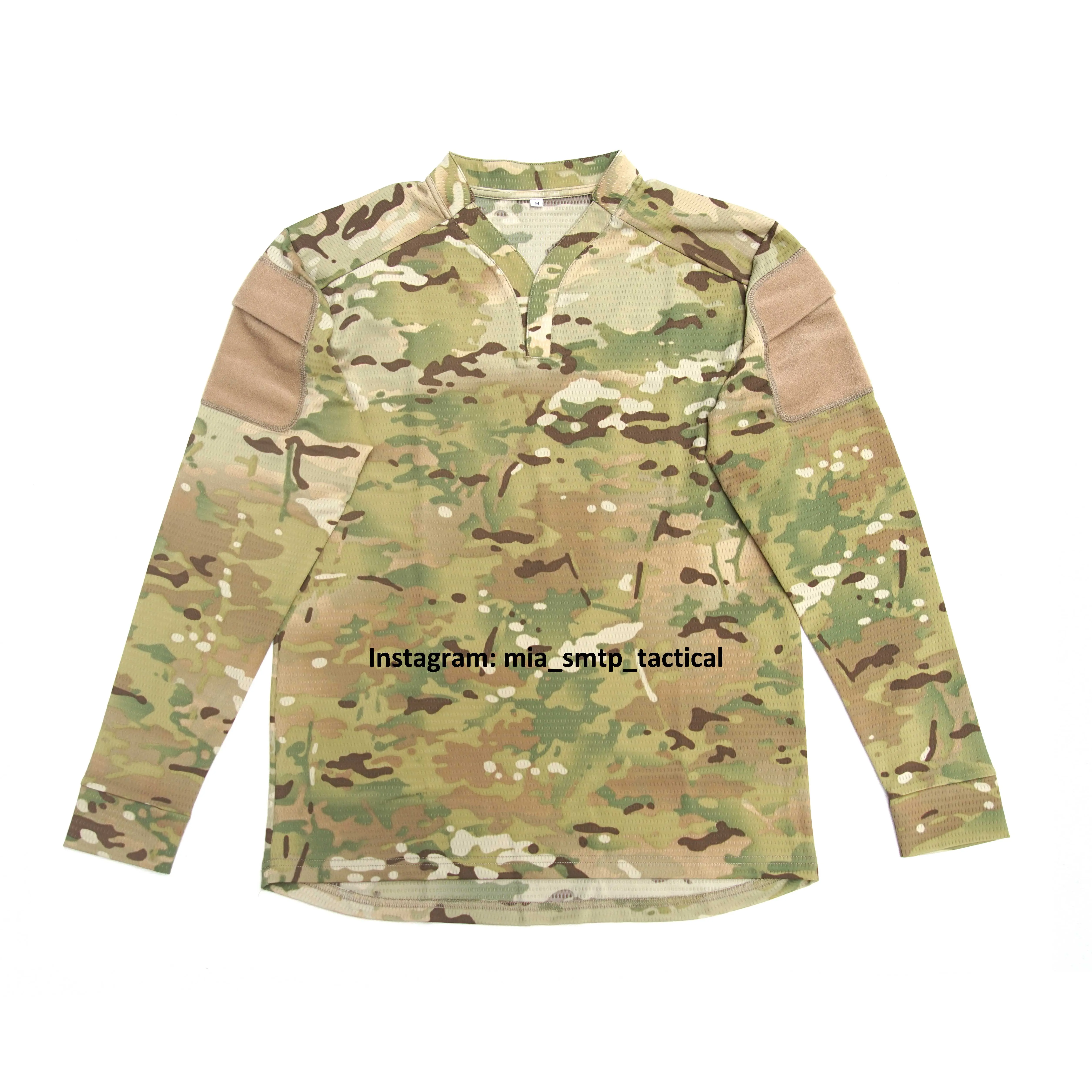 US Tactical Combat Shirt, respirável, secagem rápida, mangas compridas, MC, SMTP002