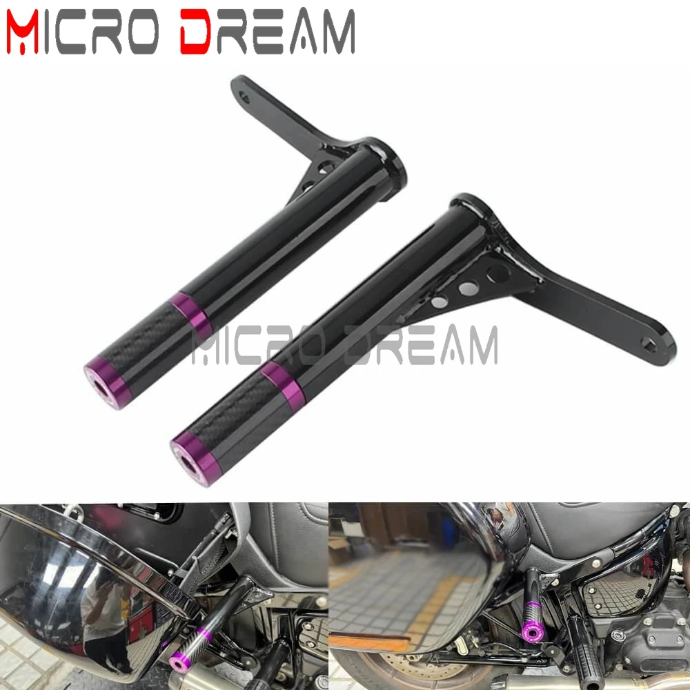 Voor Harley Softail Low Rider ST117 FXLRST 2022-2024 Voor Snelweg Engine Guard Crash Bar Achter Zadeltas Guards frame Slider