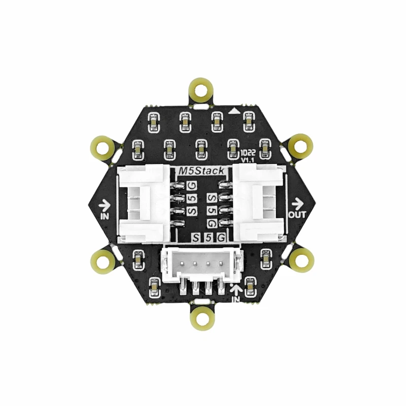 لوحة M5Stack الرسمية Neo HEX 37 RGB LED (WS2812)