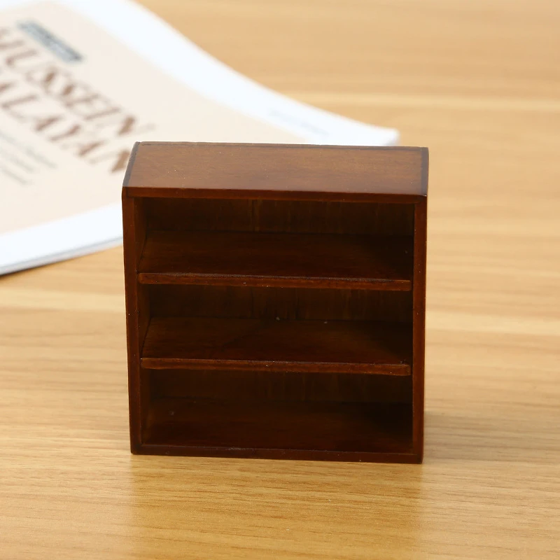 1:12 دمية مصغرة مزيج خزانة عرض خزانة الأثاث نموذج المنزل ديكور لعبة بيت الدمية الملحقات #3