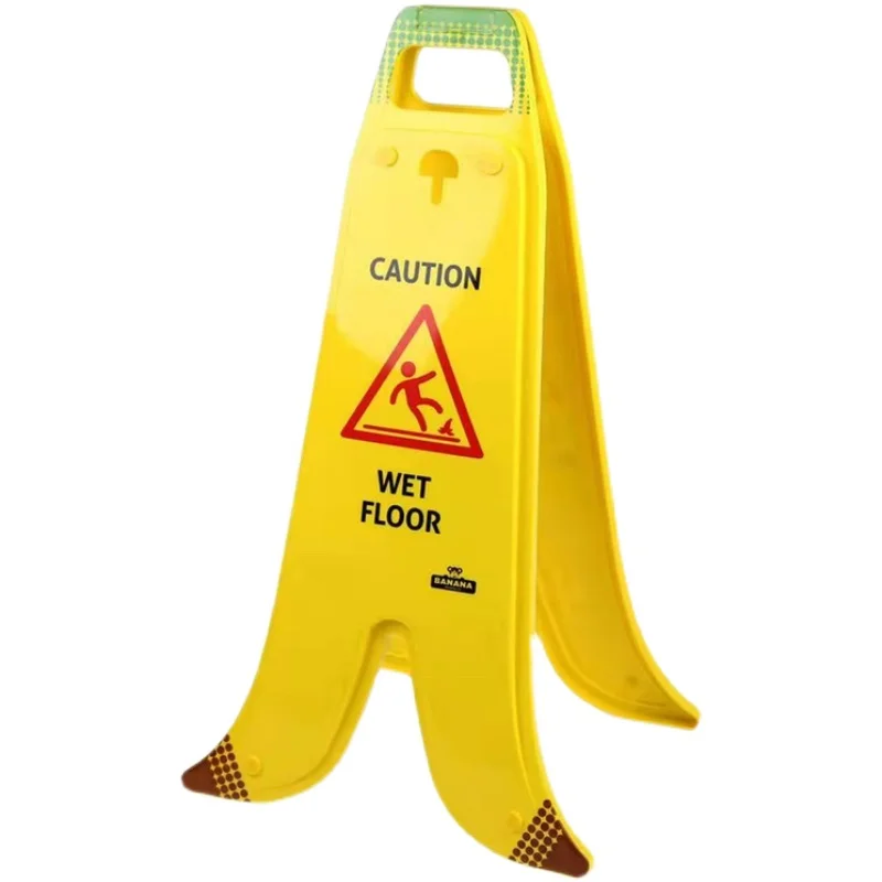 

Slide Carefully Banana Shape Warning Sign A Sign Careful Slip Tip Sign Signage