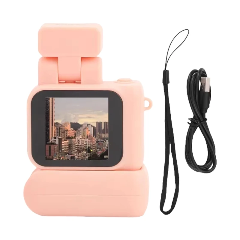 

F68B Students Camera Mini Travel Camcorder 90° Flipflash 1.44Inch Color Display