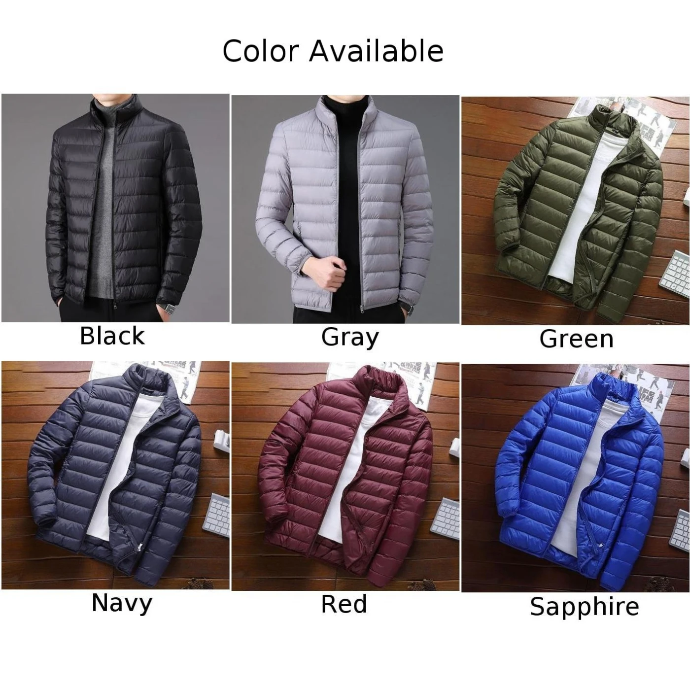 Comfy Fashion Leisure Heren Jas Dons Dikker Tops Warme Winddichte Herfst Bodywarmer Jassen Dons Lichtgewicht Heren