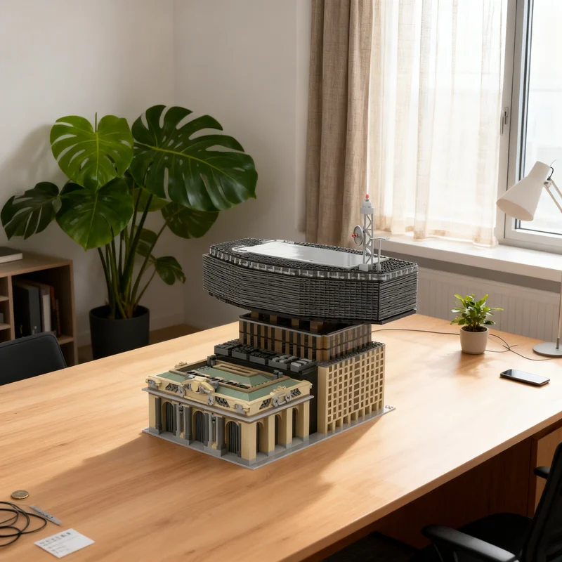 

5408pcs MOC Grand Central Terminal and Modular Streetscape Model Building blocks Construction toys Christmas gifts Brick Kids