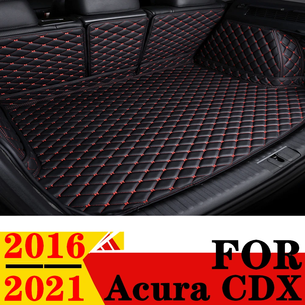 

Коврик для багажника автомобиля Acura CDX 2021 2020 2019 2018 2017 2016, задний ковер для грузового автомобиля, подкладка для заднего багажника, детали багажника