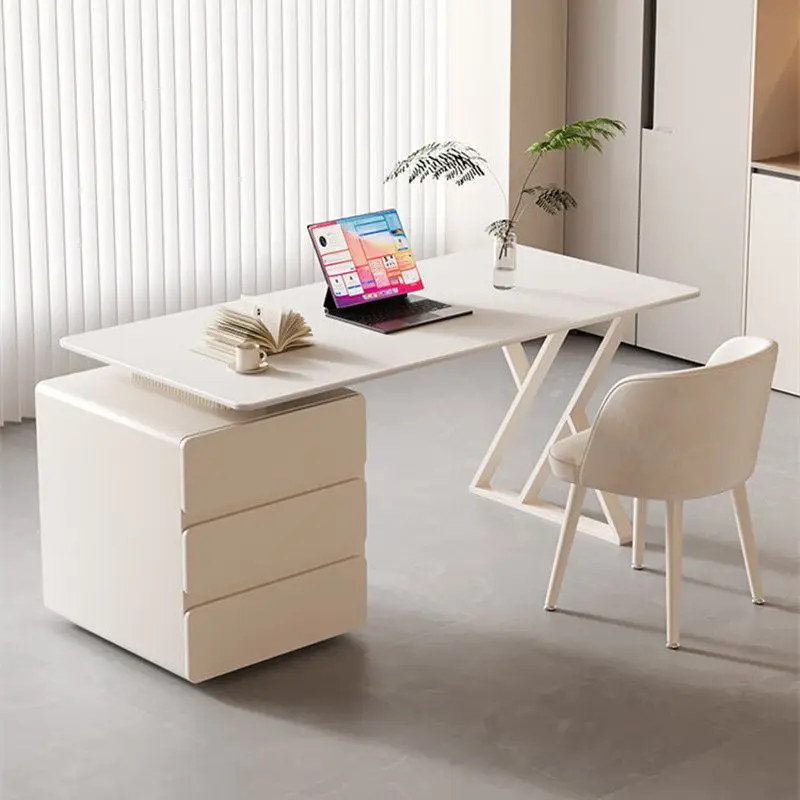 

Organiser Storage Computer Desks Shelf Elegant Executive Study Gaming Desk Bedroom Reading Mesas De Computador Office Furniture