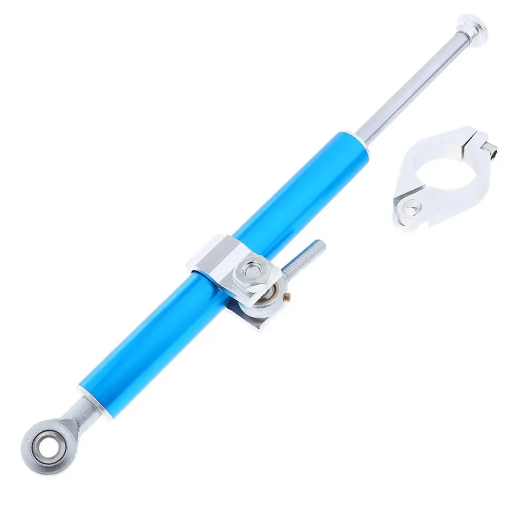 

Steering Damper Stabilizer Linear Aluminum Alloy Adjustable Front Damper for Power Steering Rack for toyota