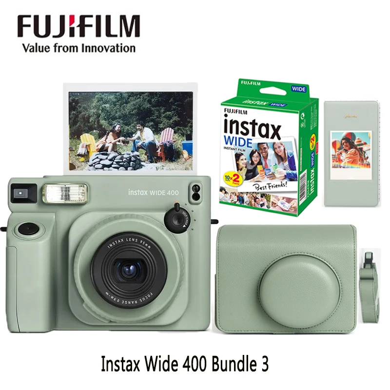 New Fujifilm Genuine Orignial Fujifilm Instax Wide 400 Camera Instant Camera Hot Sale Film Camera Wide 300 Upgrade