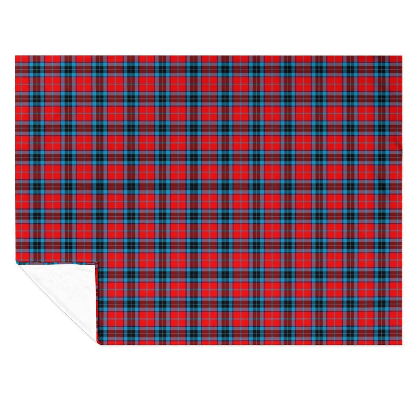 

MacTavish Modern Tartan Throw Blanket Thermal for winter christmas decoration Personalized Gift Blankets